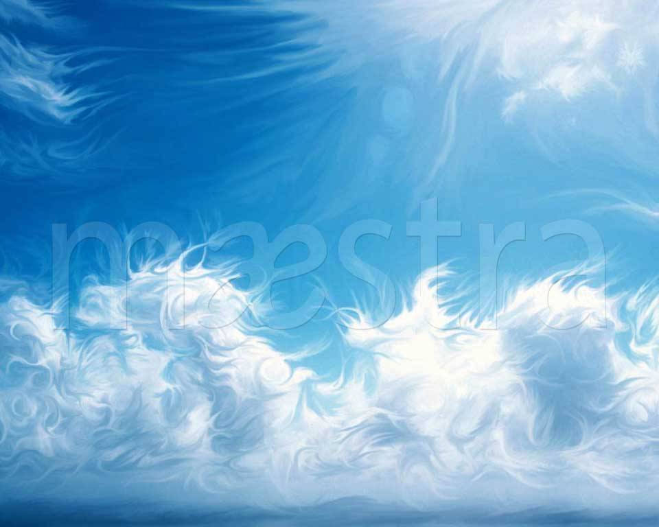Фотообои Перьевидные облака